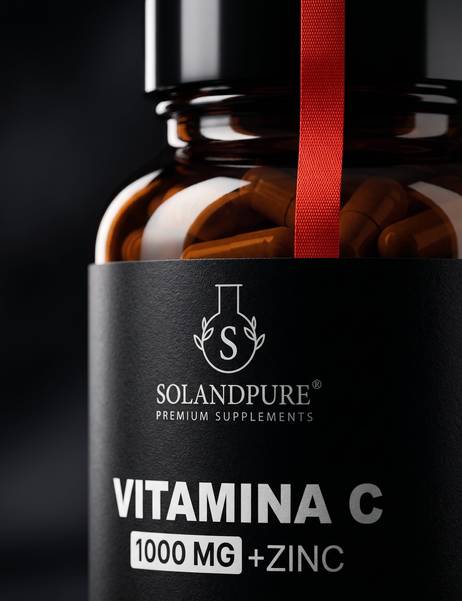 Vitamina C 1000 mg + Zinc · 120 cápsulas veganas